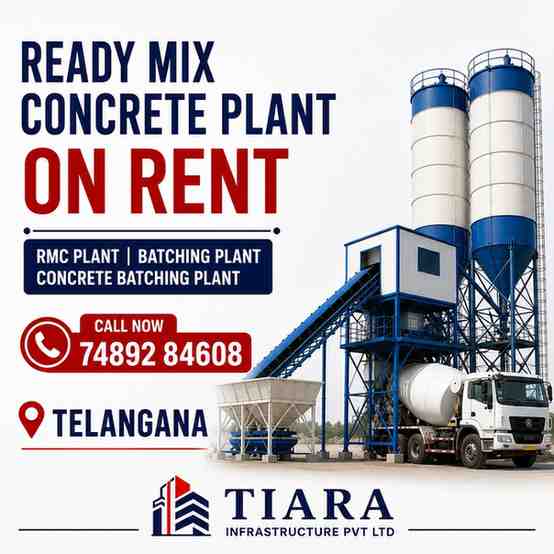 RMC Plant Rental Services in Telangana