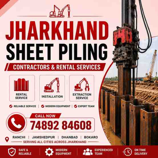 Steel Sheet Piling Contractors in Jharkhand