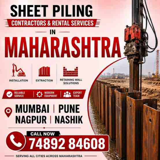 Steel Sheet Piling Contractors in Maharashtra
