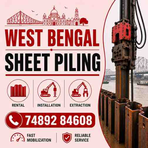 Sheet Piling Contractors & Rental Services in West Bengal