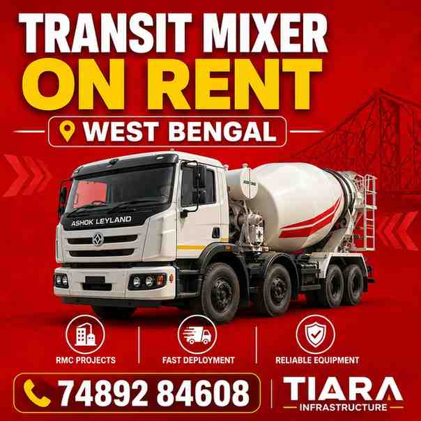 Transit Mixer on Rent in West Bengal