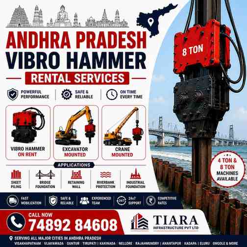 Vibro Hammer Rental Services in Andhra Pradesh