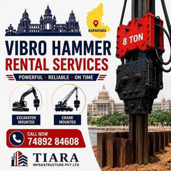 Vibro Hammer Rental Services in Karnataka