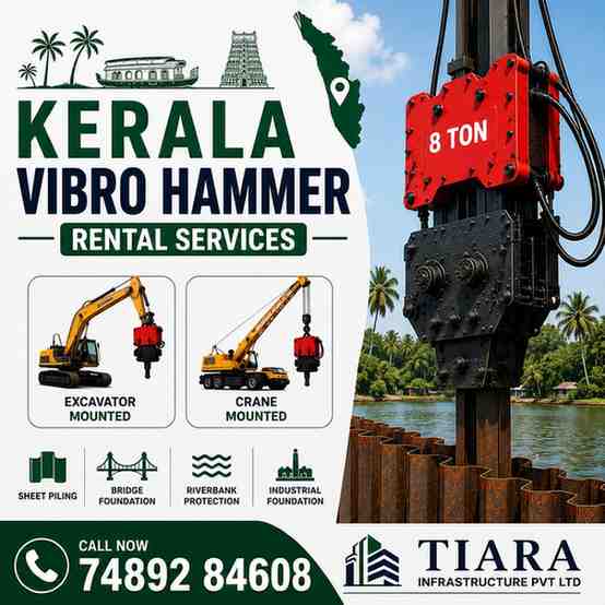 Vibro Hammer Rental Services in Kerala