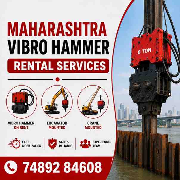 Vibro Hammer Rental Services in Maharashtra