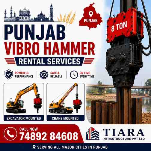 Vibro Hammer Rental Services in Punjab