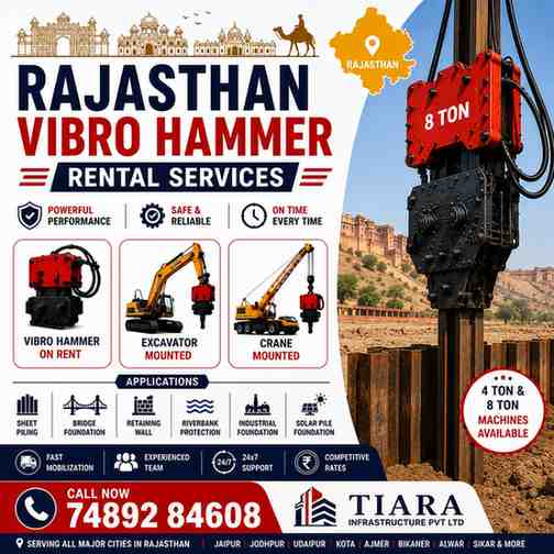Vibro Hammer on Rent in Rajasthan