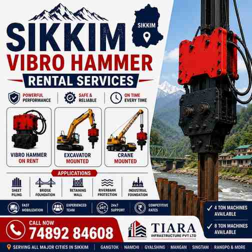 Vibro Hammer Rental Services in Sikkim