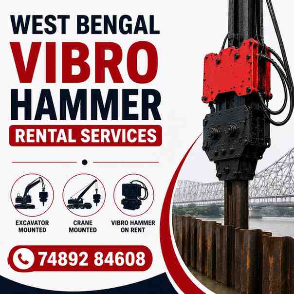 Vibro Hammer Rental Services in West Bengal